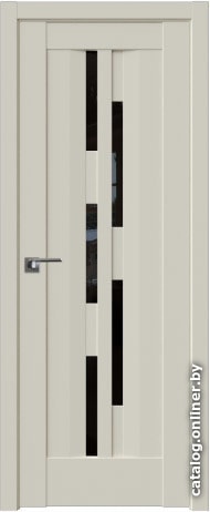 

Межкомнатная дверь ProfilDoors 30U 90x200 (магнолия сатинат, стекло черный триплекс)