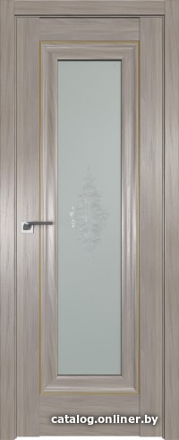 

Межкомнатная дверь ProfilDoors 24X 80x200 (орех пекан золото/стекло кристалл матовый)