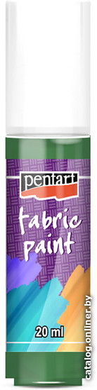 

Краска для текстиля Pentart Fabric paint 20 мл (зеленый)