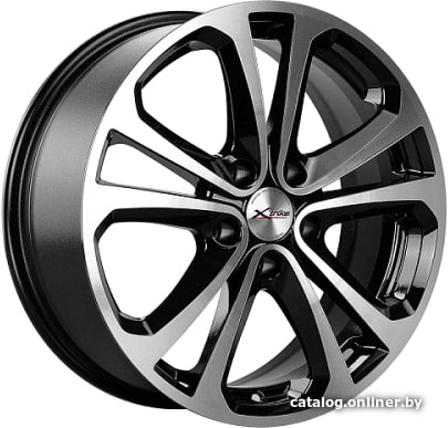 

Литые диски X'trike X-113 Москвич 3 17x7" 5x108мм DIA 54.1мм ET 40мм BK/FP