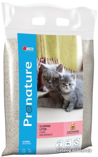 

Наполнитель для туалета Pronature Clumping Litter 6 кг
