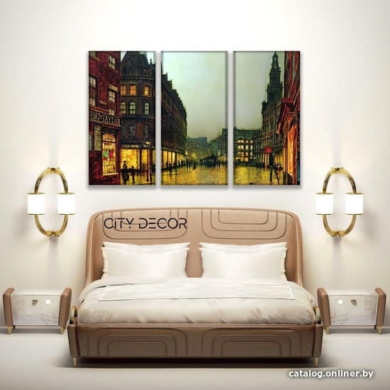 

Модульная картина Citydecor Города/Архитектура 7.47 75x117 см