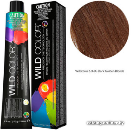 

Крем-краска для волос Wild Color Permanent Hair 6.3 6G 180 мл