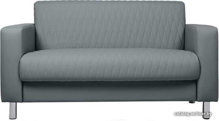 

Диван Divan Бастон-2 Grey 128007 (экокожа, серый)