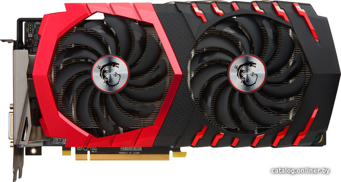 MSI Radeon RX 580 Gaming X 8GB GDDR5 [RX 580 GAMING X 8G] видеокарту купить  в Минске