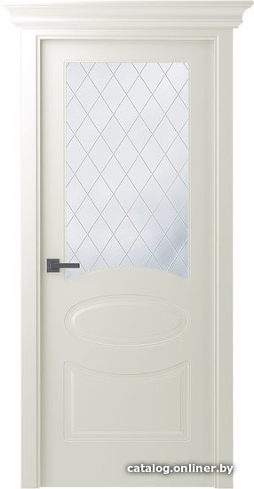 

Межкомнатная дверь Belwooddoors Элина 80 см (стекло, эмаль, жемчуг/мателюкс 39)