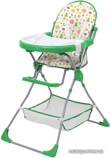 

Высокий стульчик Polini Kids Disney Baby 252 (лесные друзья, зеленый)