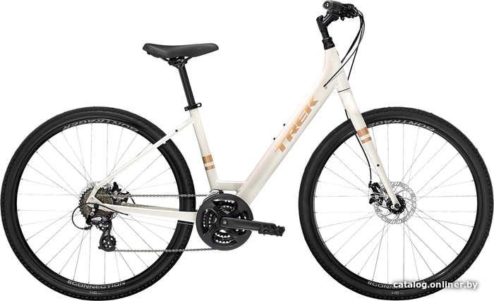

Велосипед Trek Verve 1 Disc Lowstep M 2021 (белый)