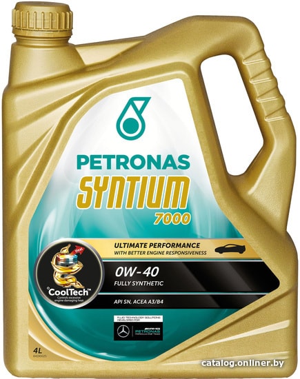 

Моторное масло Petronas Syntium 7000 0W-40 4л