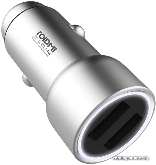 

Автомобильное зарядное Roidmi Metal Car Charger C1