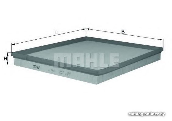 

Воздушный фильтр Mahle Knecht LX20651