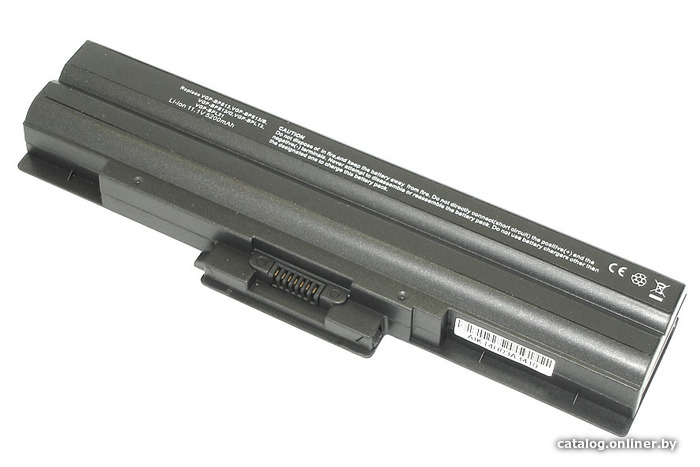 

Аккумуляторы для ноутбуков RageX Sony Vaio VGN-AW, CS FW (VGP-BPS13) 5200мАч, черный