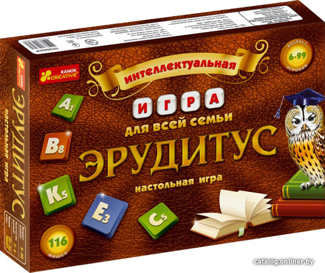 

Настольная игра Ranok-Creative Эрудитус 12120031Р