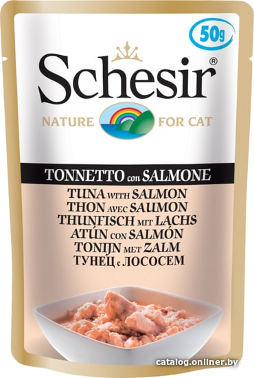 

Пресервы Schesir Tuna with Salmon 50 г