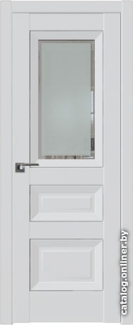 

Межкомнатная дверь ProfilDoors 2.94U 90x200 (аляска, стекло square матовое)