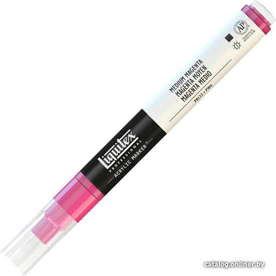 

Маркер художественный Liquitex Paint Marker Fine 4620500 (2 мм, маджента средняя)