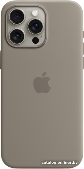

Чехол для телефона Apple MagSafe Silicone Case для iPhone 15 Pro Max (глина)