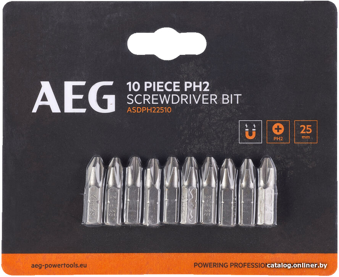 

Набор бит AEG Powertools 4932479511 (10 шт)