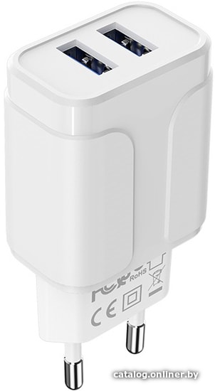 

Сетевое зарядное Borofone BA37A (белый)