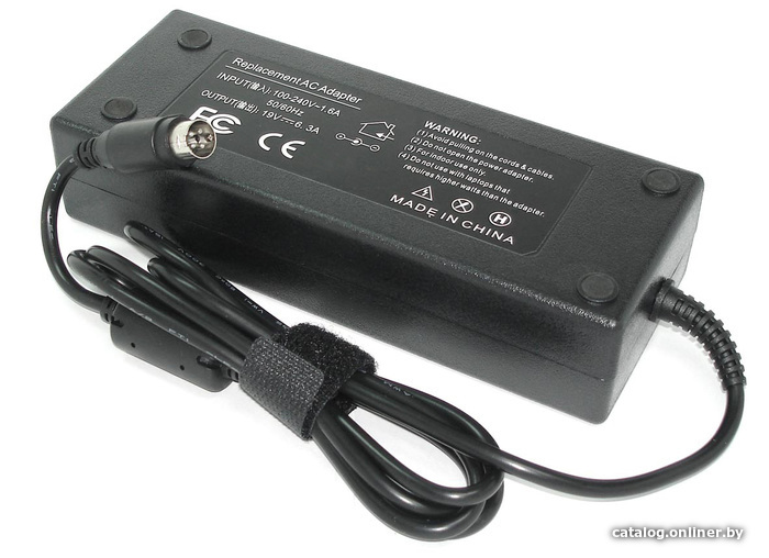 

Сетевое зарядное RageX Acer 19В, 6.3A, 4 pin