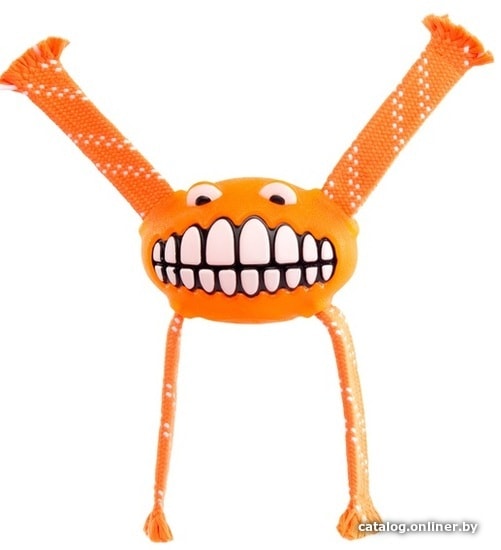 

Игрушка для собак Rogz Grinz Flossy Large Orange 24 см