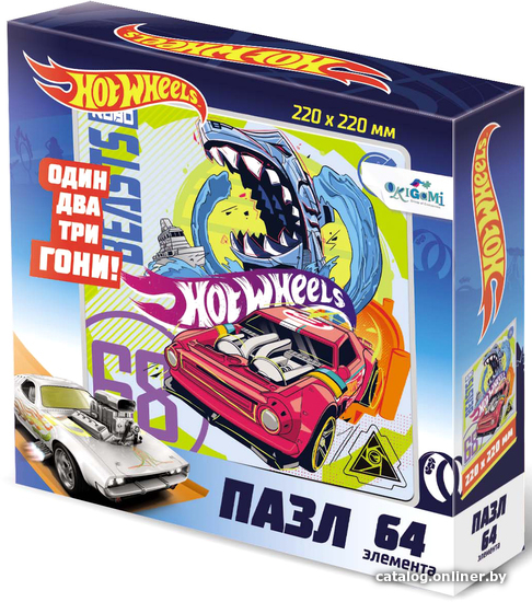 

Пазл Origami Game Hot Wheels Зверь 05903 (64 эл)