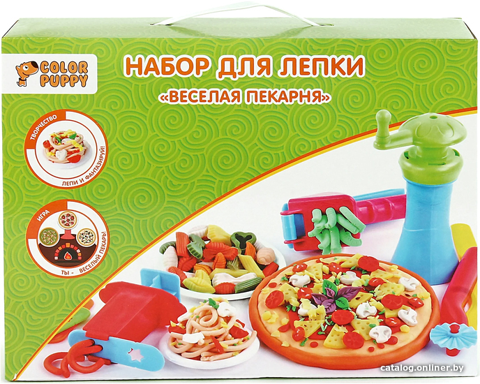 

Набор для лепки Color Puppy Веселая пекарня 631027