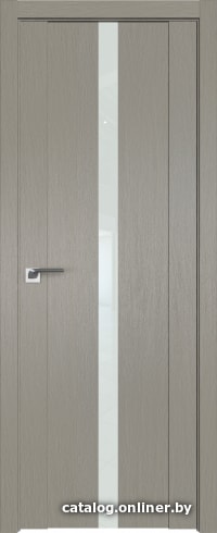 

Межкомнатная дверь ProfilDoors 2.04XN 60x200 (стоун, стекло lacobel белый лак)