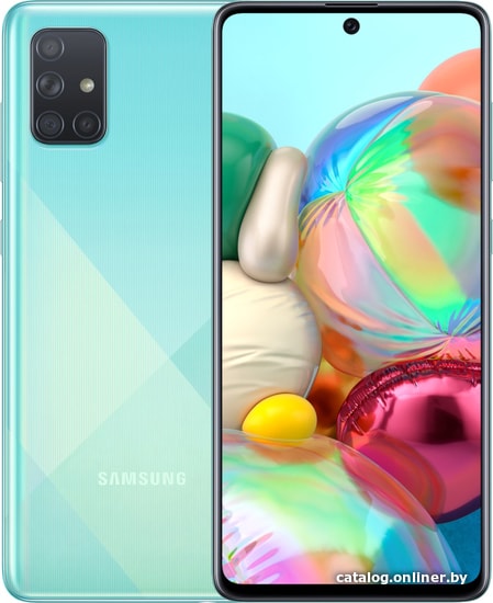 

Смартфон Samsung Galaxy A71 SM-A715F/DSM 6GB/128GB (голубой)