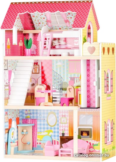 

Кукольный домик Eco Toys Malinowa 2 4120