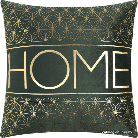 

Декоративная подушка Этель Home 9537542 (42x42, велюр)