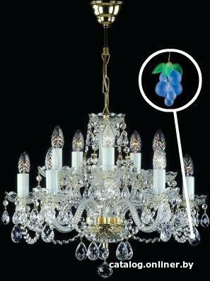 

Подвесная люстра ArtGlass Radka V. Vino Light Blue
