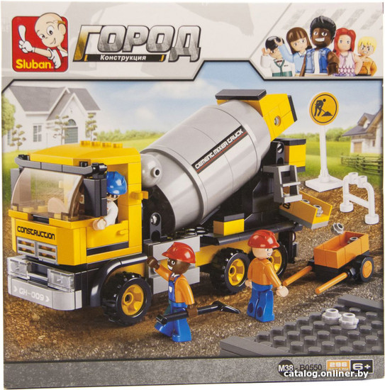 

Конструктор Sluban M38-B0550 Бетономешалка