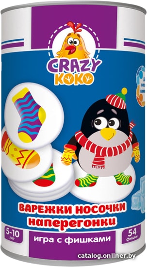

Настольная игра Crazy Koko Варежки-носочки наперегонки