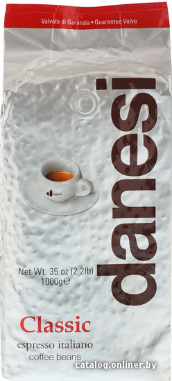 

Кофе DANESI Classic в зернах 1000 г