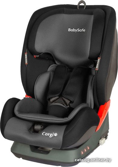 

Детское автокресло BabySafe Corgi (grey/black)
