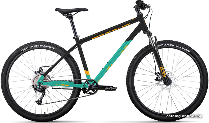 

Велосипед Forward Apache 27.5 2.0 D р.21 2023 (черный/бирюзовый)