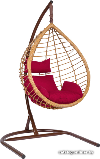 

Подвесное кресло LetoLux Bali (коричневый/бордовый)