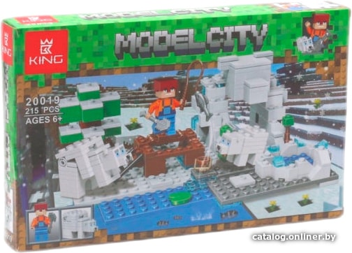 

Конструктор King Modelcity 20019 На севере c белыми медведями