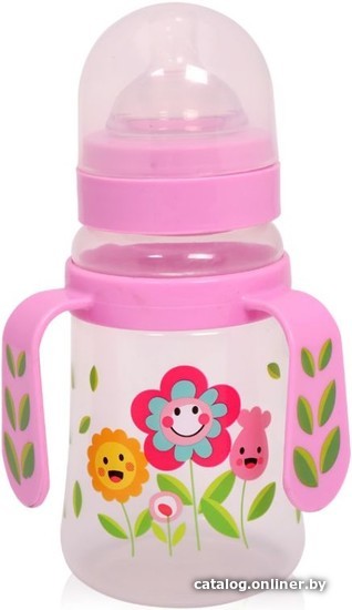 

Бутылочка для кормления Lorelli 10200680006 (250 мл, pink)