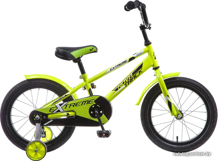 

Детский велосипед Novatrack Extreme 14 (зеленый, 2019)