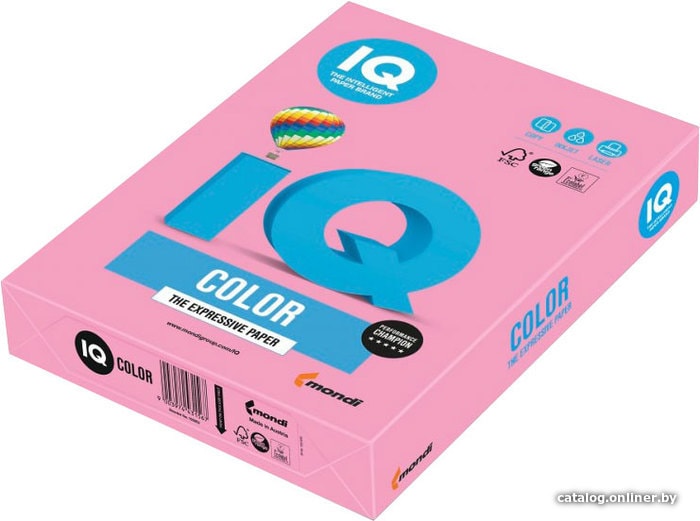 

Офисная бумага IQ Color PI25 A4 (розовый, 160 г/м2, 250 л)