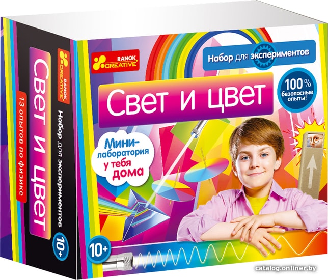 

Набор для опытов Ranok-Creative Свет и цвет 12115003Р