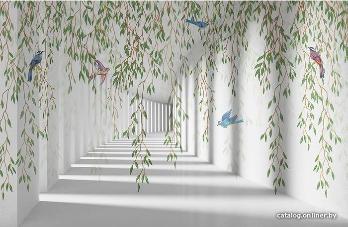 

Виниловые обои Citydecor Flower Tunnel 3D 1 400x260