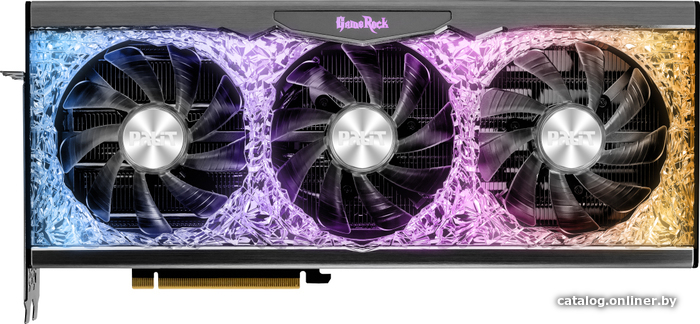 

Видеокарта Palit GeForce RTX 3090 Ti GameRock OC 24G NED309TS19SB-1022G