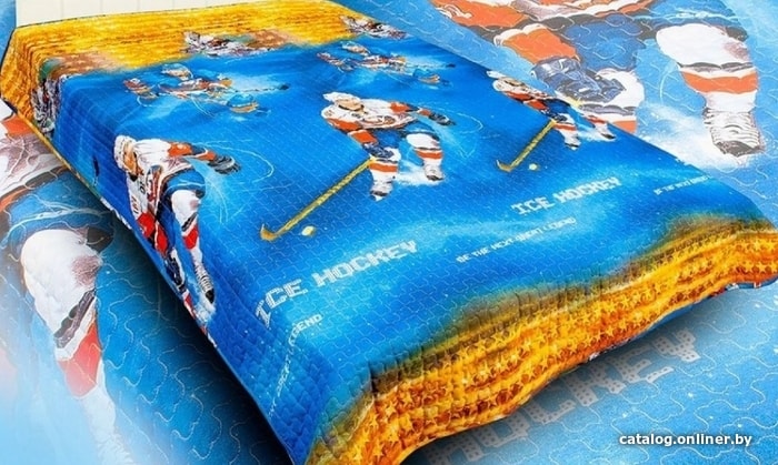 

Покрывало Альвитек Детство Хоккей 150x215