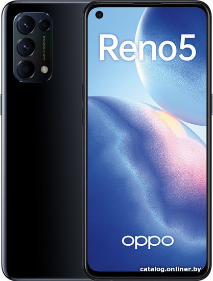 

Смартфон Oppo Reno5 CPH2159 8GB/128GB (черный)