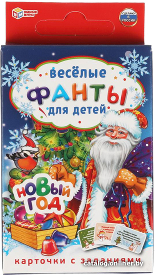 

Настольная игра Умные игры Новый год. Веселые фанты для детей 4680107925930
