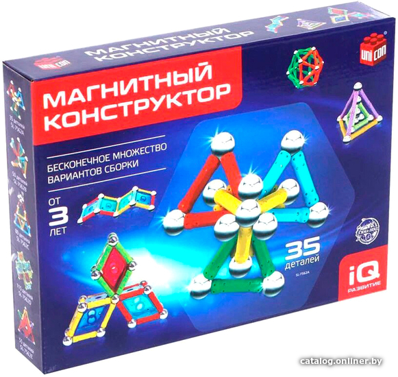 

Магнитный конструктор Unicon Необычные фигуры 1387370