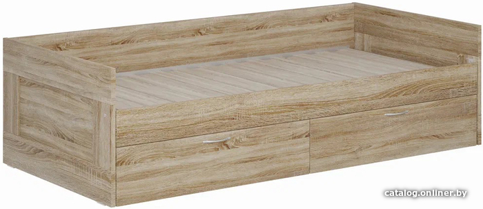 

Кровать с выдвижным спальным местом Mio Tesoro Сириус раздвижная 90x200 2.02.08.410.3 (дуб сонома)